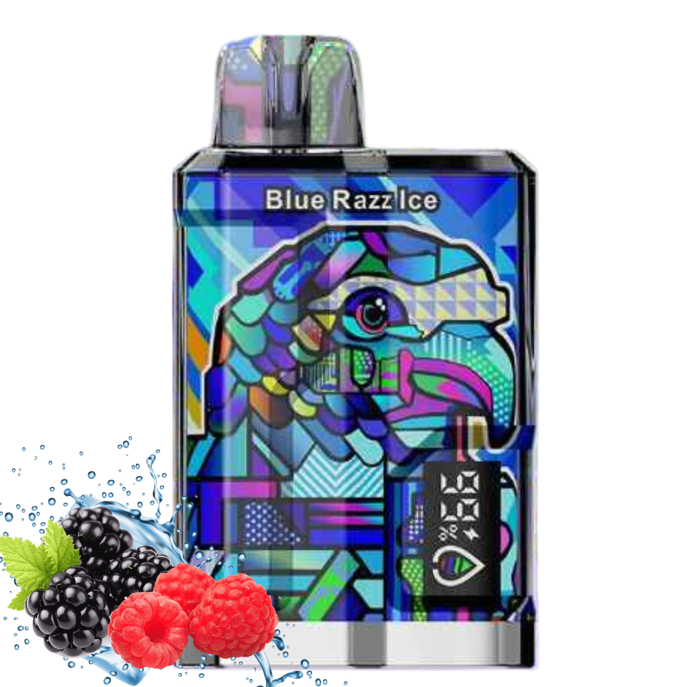 DRAGBAR 12K BLUE RAZZ ICE