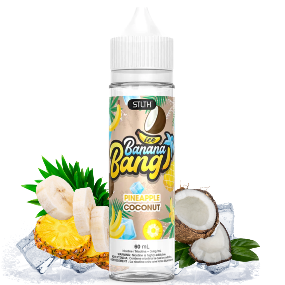 STLTH BANANA BANG PINEAPPLE COCONUT ICE