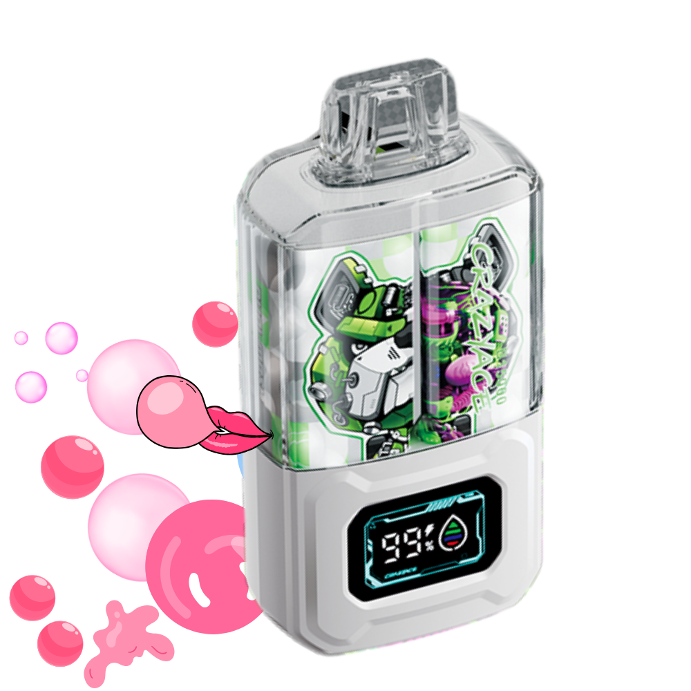 CRAZY ACE 15K WATERMELON BUBBLE GUM