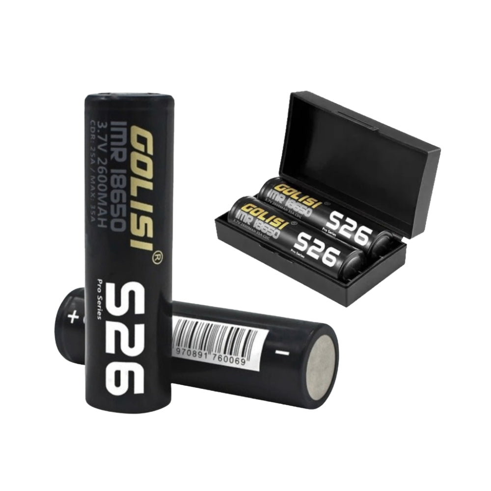 BATERIA GOLISI S26 18650 2600 MAH