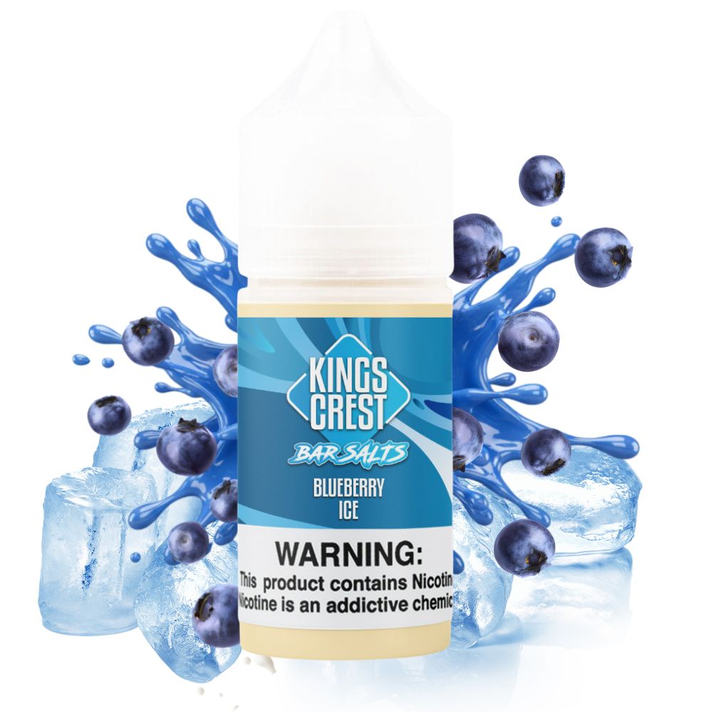 KINGS CREST BAR SALTS BLUEBERRY ICE