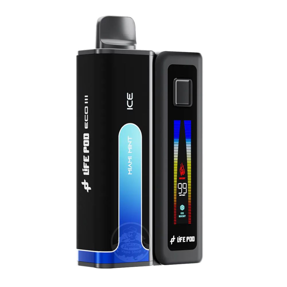 LIFE POD ECO III KIT 20K | MIAMI MINT