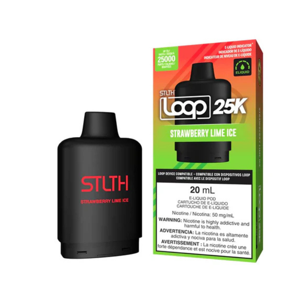 STLTH LOOP 25K POD | STRAWBERRY LIME ICE