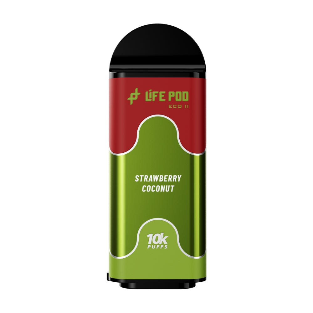 CARTUCHO LIFE POD ECO II 10K – STRAWBERRY COCONUT