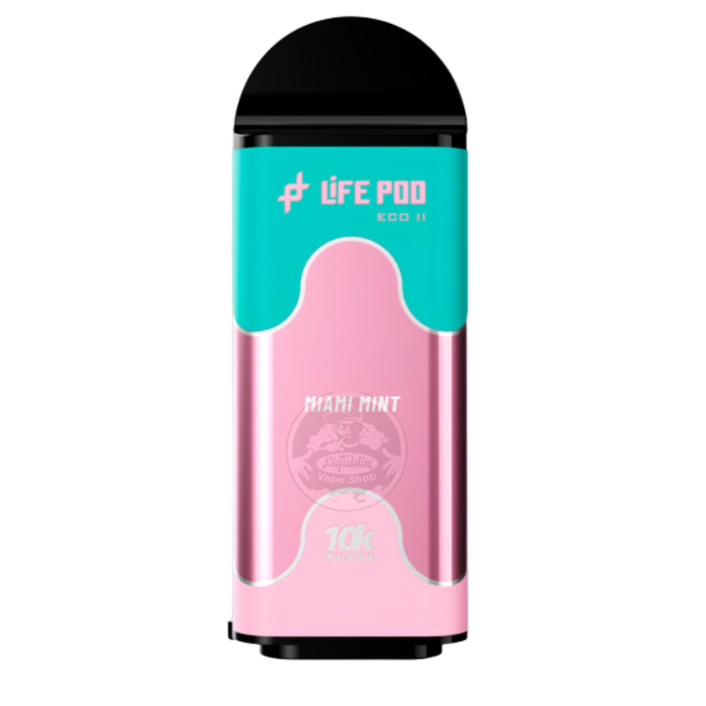 CARTUCHO LIFE POD ECO II 10K - MIAMI MINT