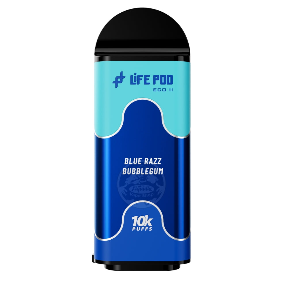CARTUCHO LIFE POD ECO II 10K – BLUE RAZZ BUBBLEGUM