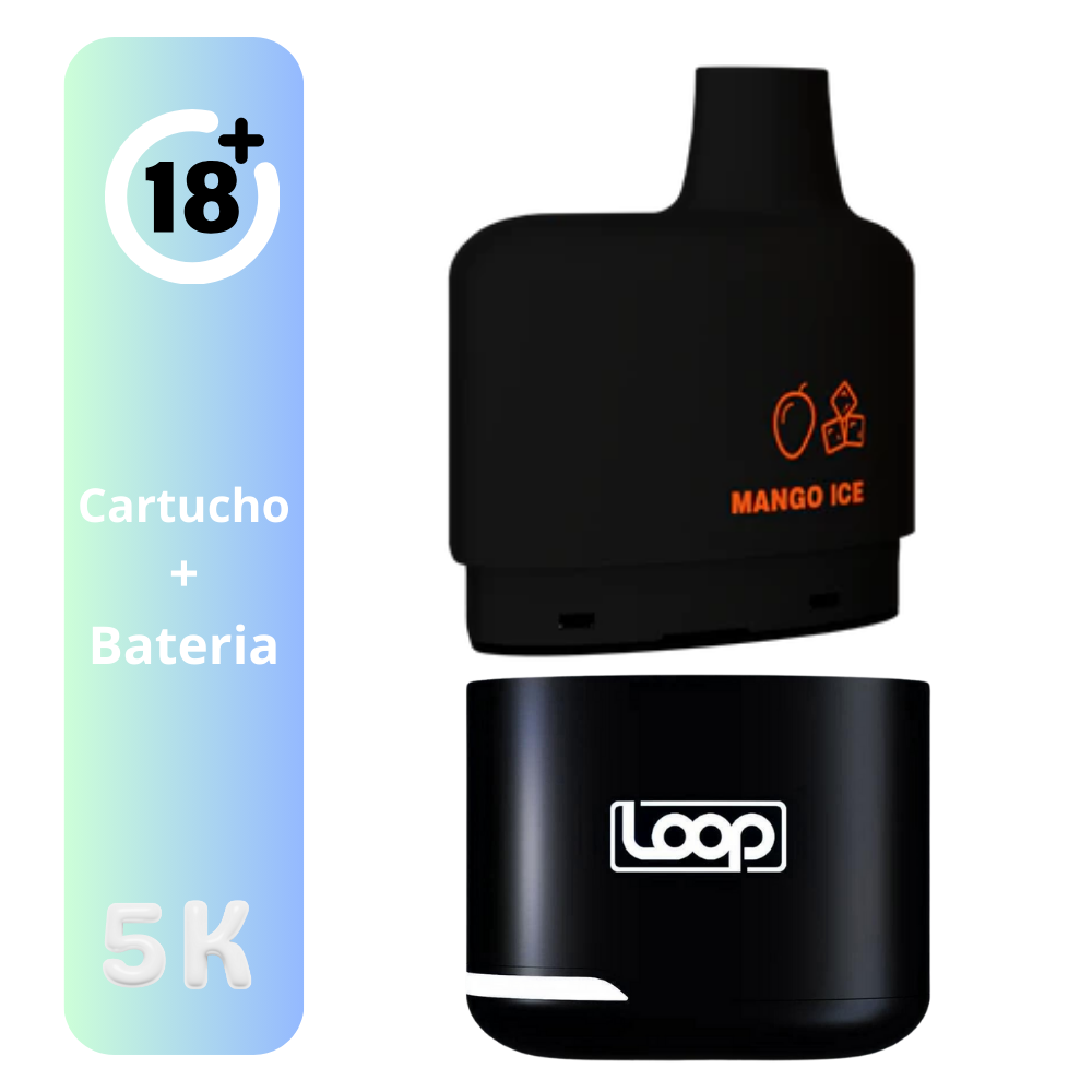 STLTH LOOP 5K KIT MANGO ICE VAPE DESECHABLE