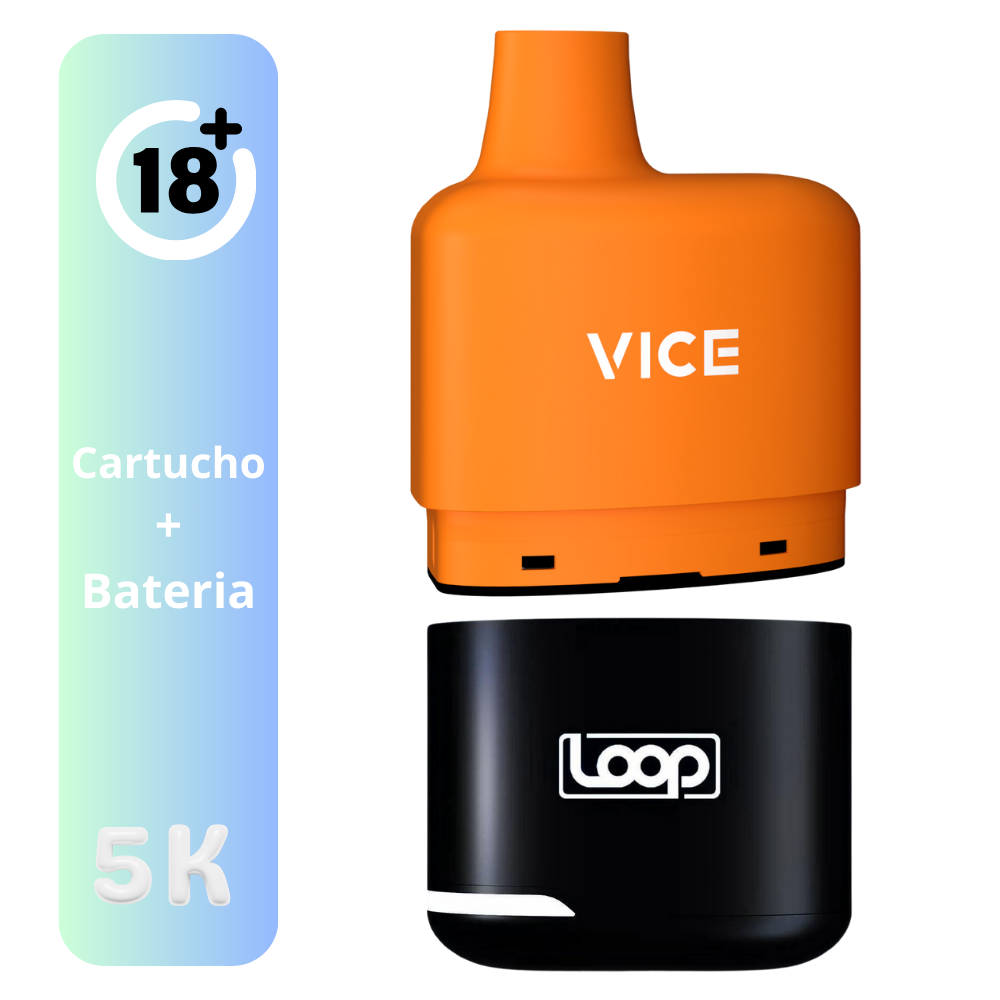 STLTH VICE LOOP 5K KIT MISTY MANGO ICE VAPE DESECHABLE