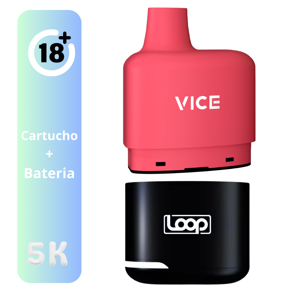 STLTH VICE LOOP 5K KIT ISLAND SPLAH ICE VAPE DESECHABLE