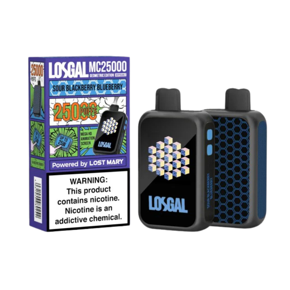 LOSGAL MC25000 SOUR BLACKBERRY BLUEBERRY