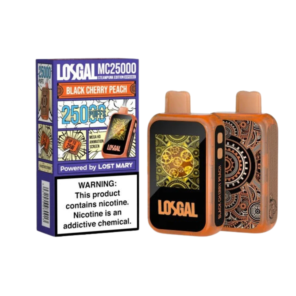 LOSGAL MC25000 BLACK CHERRY PEACH