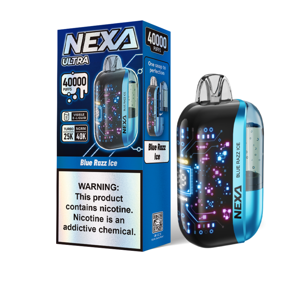 NEXA ULTRA 40k BLUE RAZZ ICE