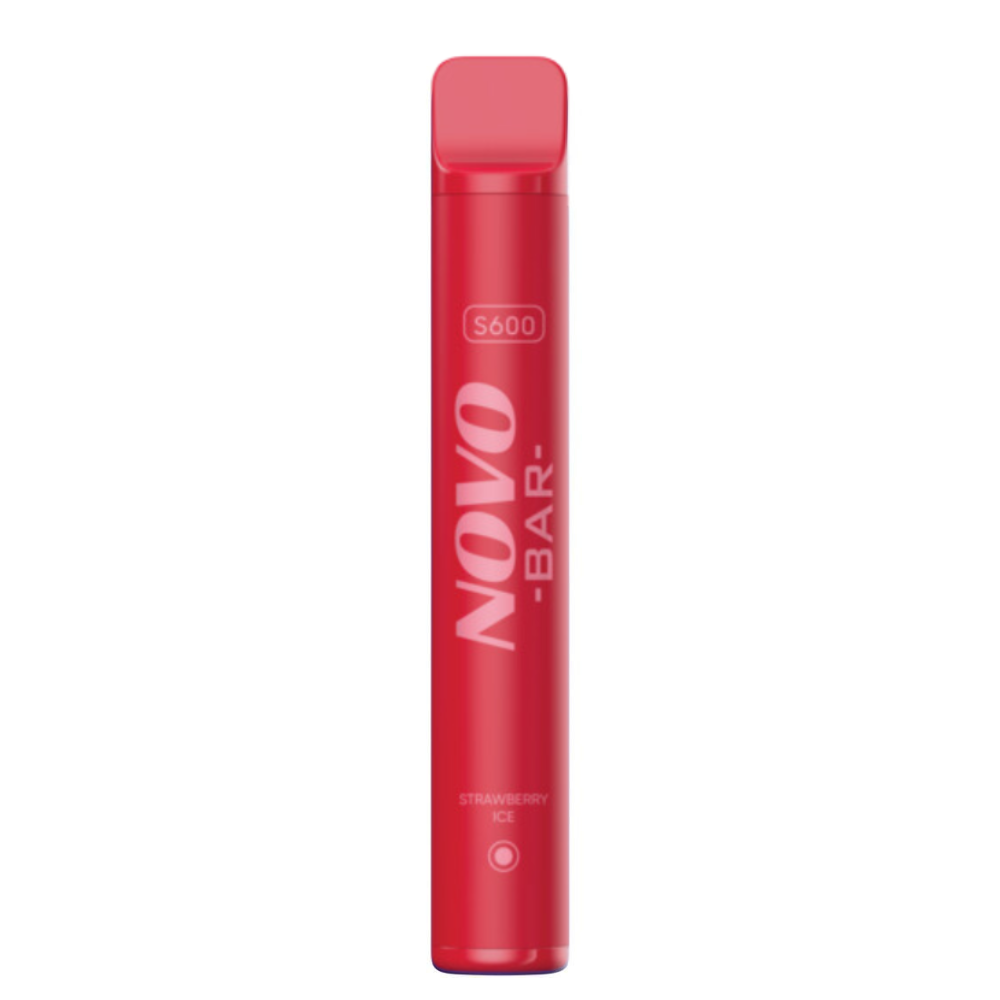 SMOK NOVO BAR S600 STRAWBERRY ICE | VAPE DESECHABLE 600 PUFFS