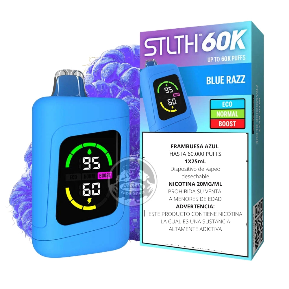 STLTH 60K VAPE DESECHABLE | BLUE RAZZ