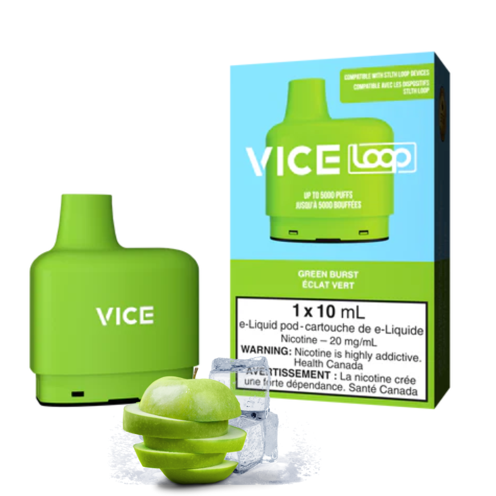 STLTH LOOP 5K CARTUCHO VICE GREEN BURST