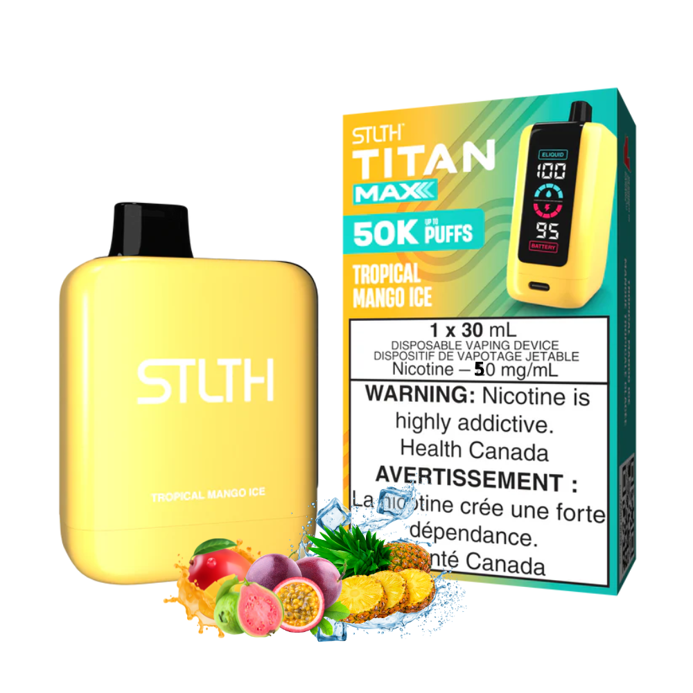 STLTH TITAN MAX 50K | TROPICAL MANGO ICE