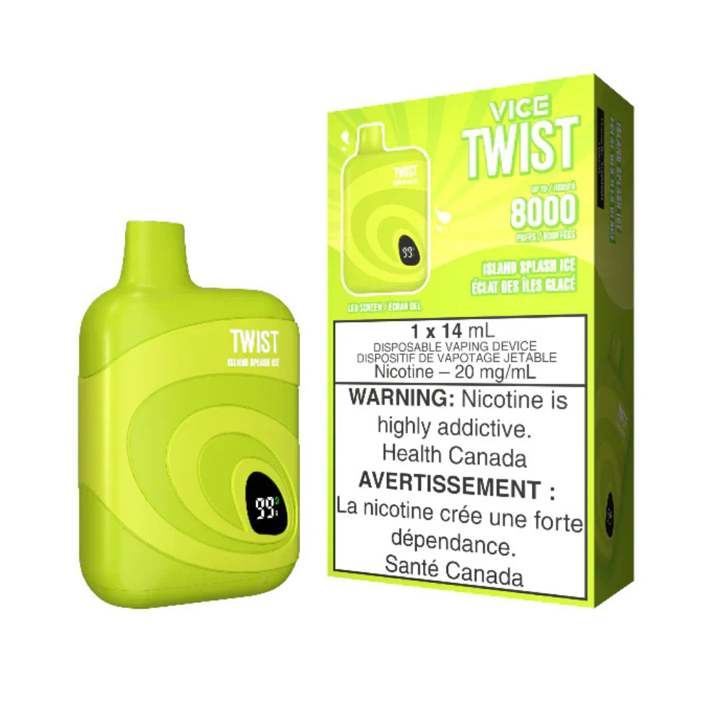 VICE TWIST ISLAND SPLASH ICE 8K – VAPE DESECHABLE