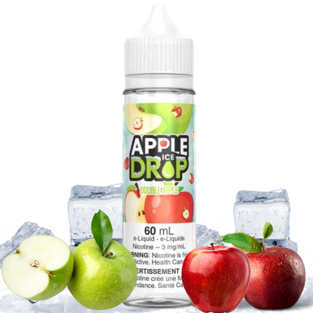 STLTH APPLE DROP ICE  DOUBLE APPLE