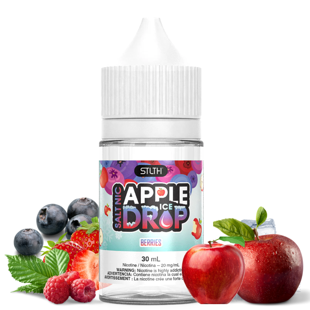 STLTH SALT NIC APPLE DROP ICE BERRIES