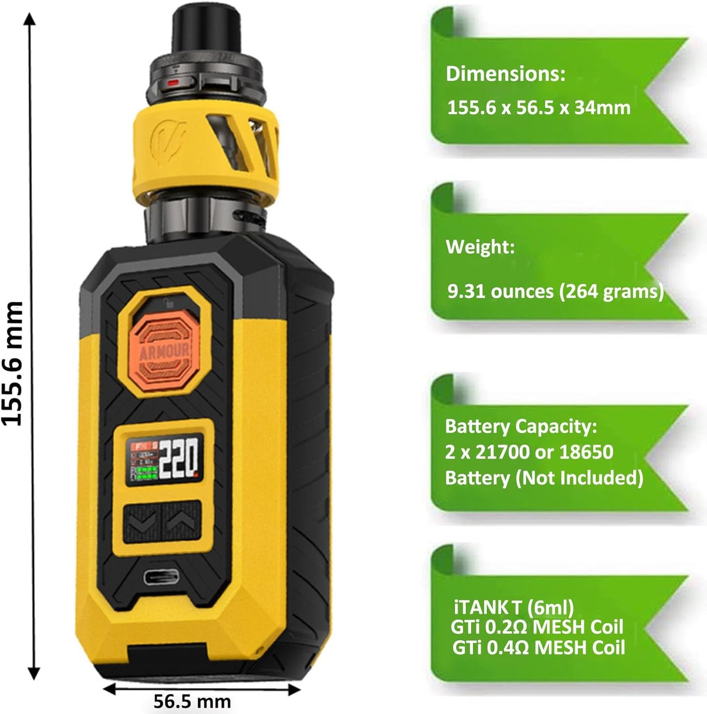 VAPORESSO  ARMOUR MAX KIT