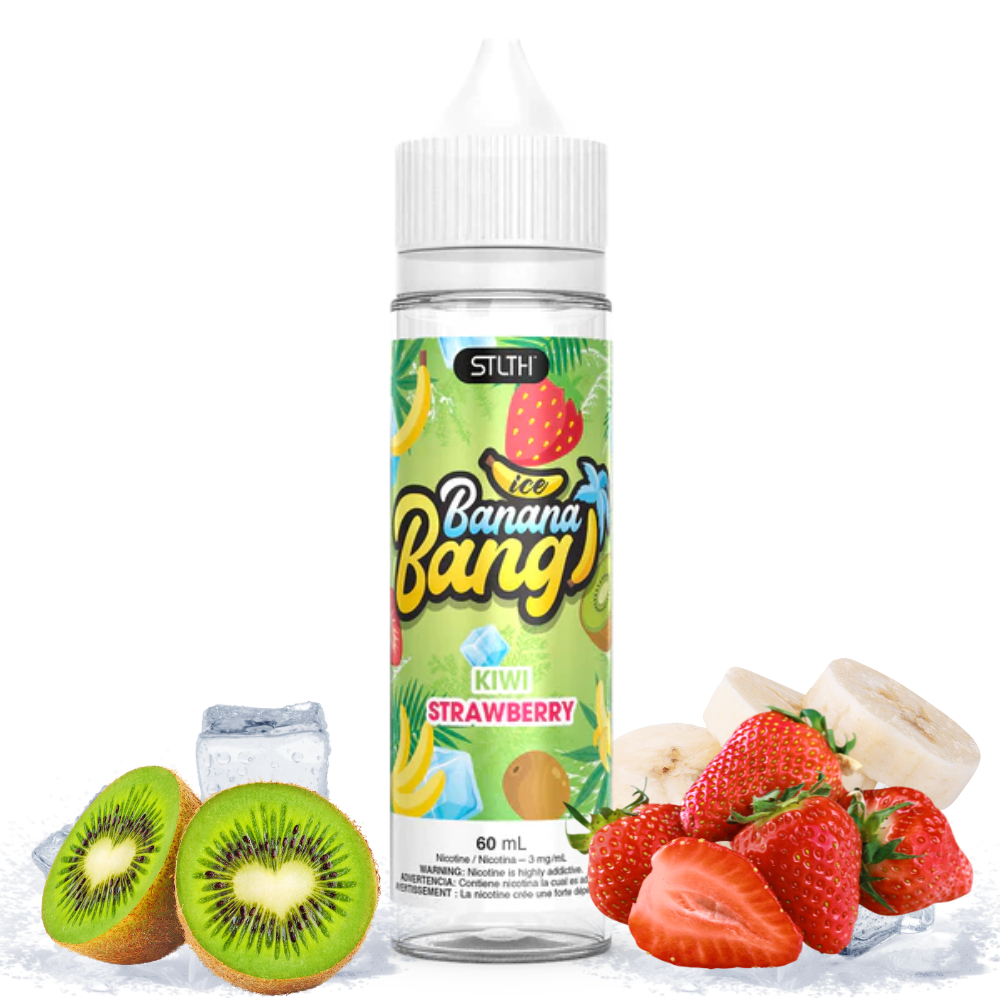 STLTH BANANA BANG ICE KIWI STRAWBERRY