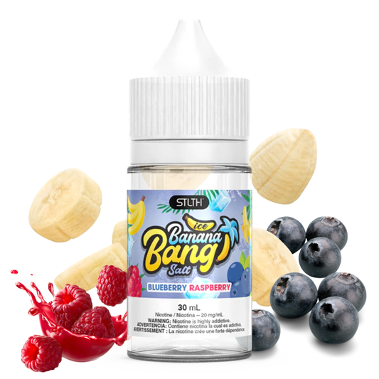 STLTH SALT NIC  BANANA BANG BLUEBERRY RASPBERRY
