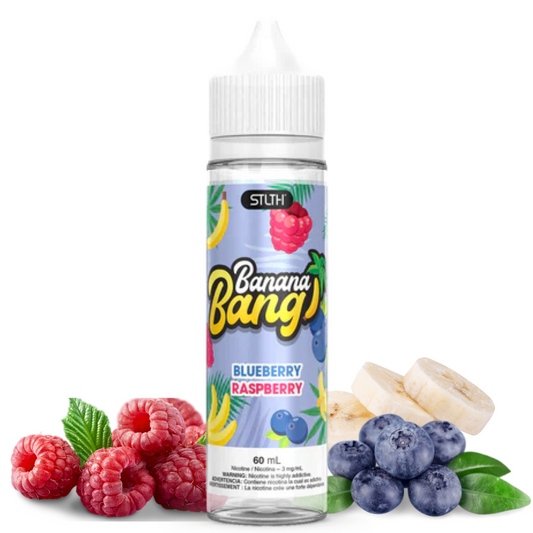 STLTH BANANA BANG  BLUEBERRY RASPBERRY