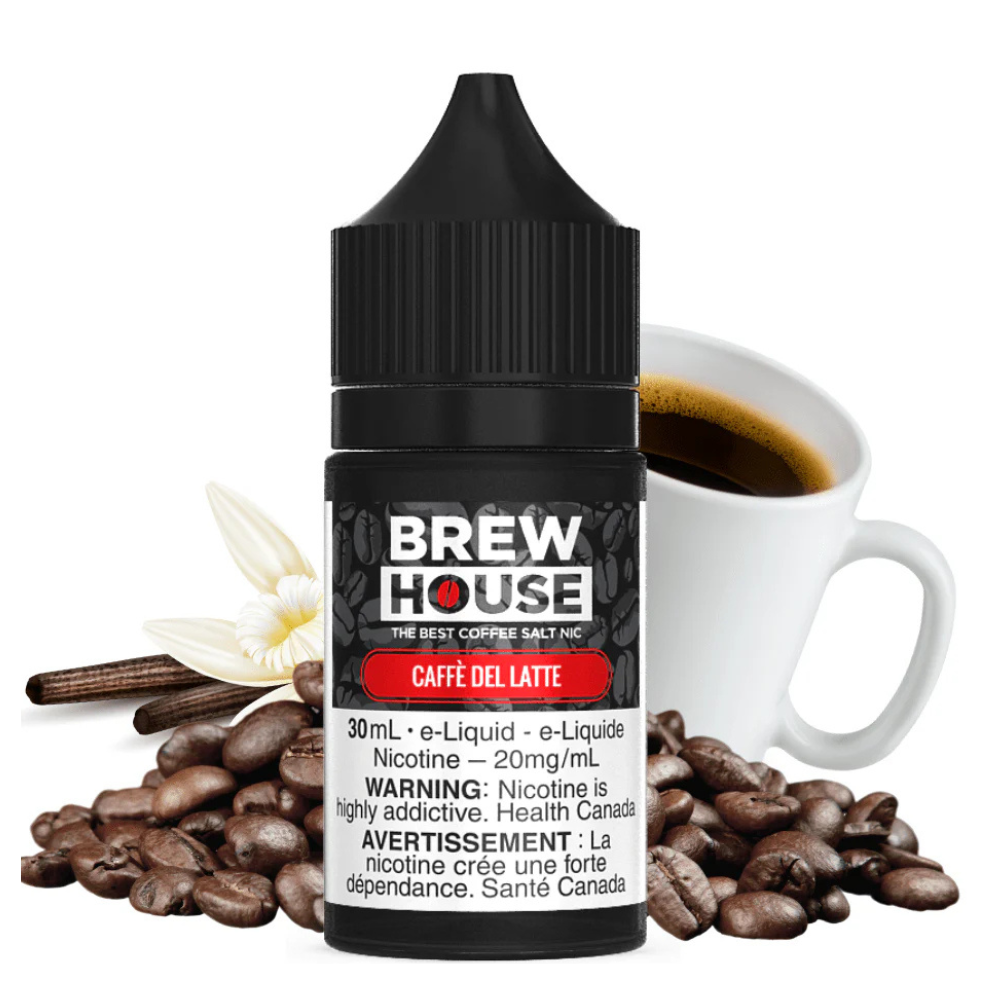 BREW HOUSE SALT NIC | CAFFE DEL LATTE