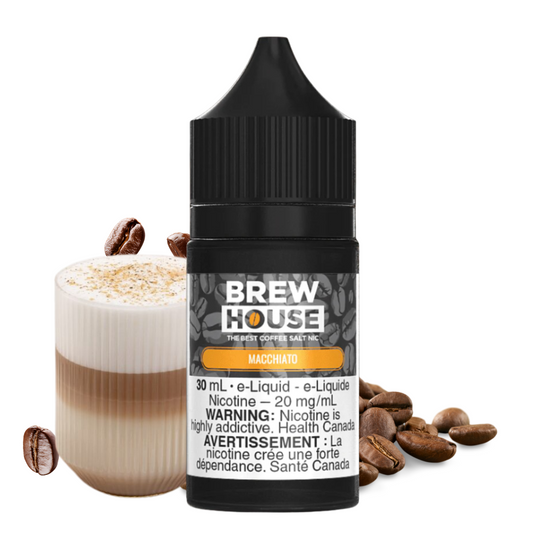 BREW HOUSE SALT NIC | MACCHIATO