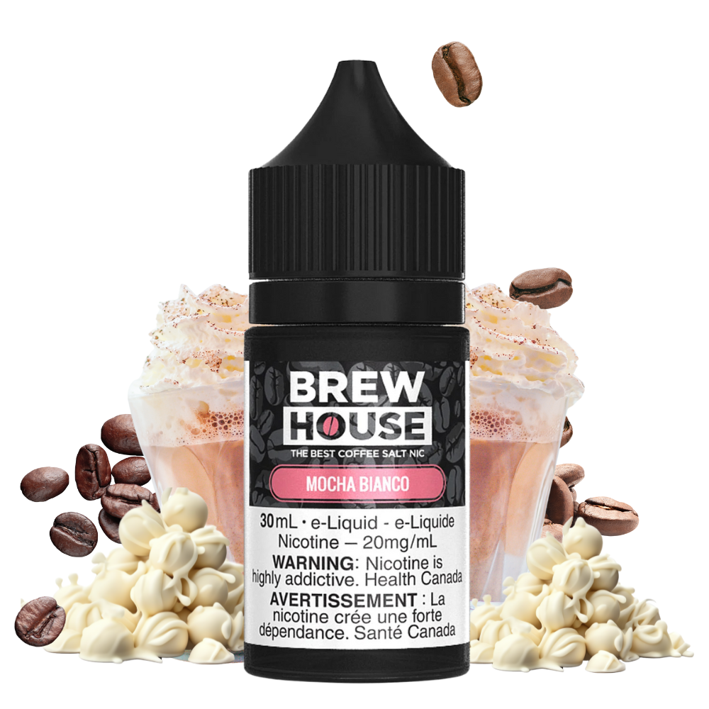 BREW HOUSE SALT NIC | MOCHA BIANCO