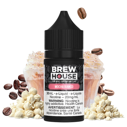 BREW HOUSE SALT NIC | MOCHA BIANCO