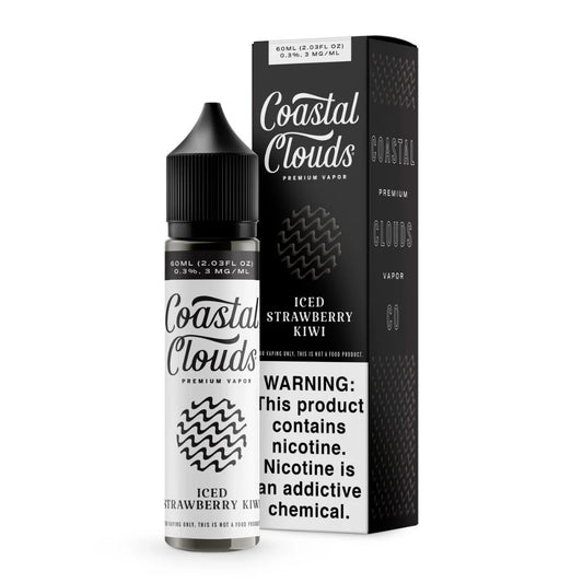COASTAL CLOUDS ICED STRAWBERRY KIWI  60ML