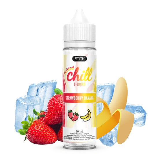 STLTH CHILL TWISTED STRAWBERRY BANANA
