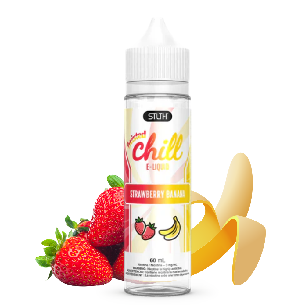STLTH  STRAWBERRY BANANA CHILL TWISTED