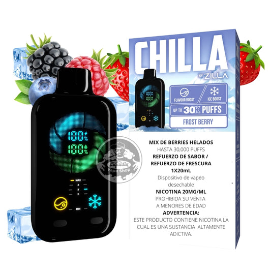 CHILLA BY ZILLA 30K | FROST BERRY