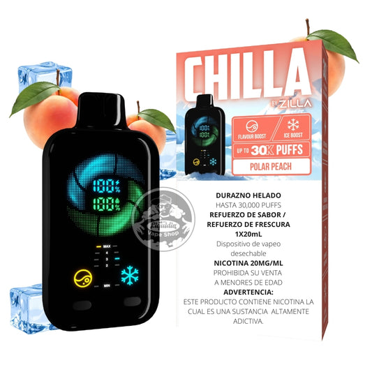 CHILLA BY ZILLA 30K | POLAR PEACH