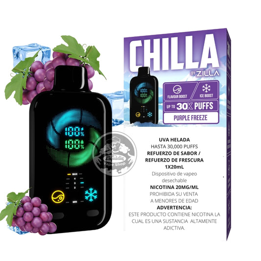 CHILLA BY ZILLA 30K | PURPLE FREEZE