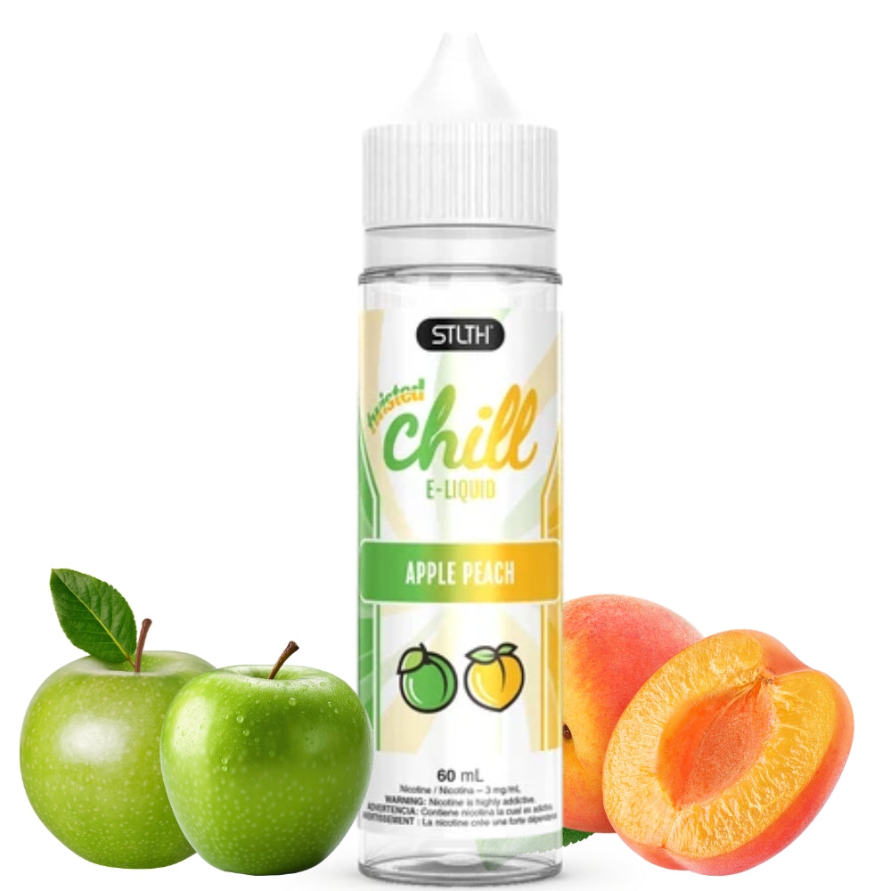 STLTH CHILL TWISTED APPLE PEACH
