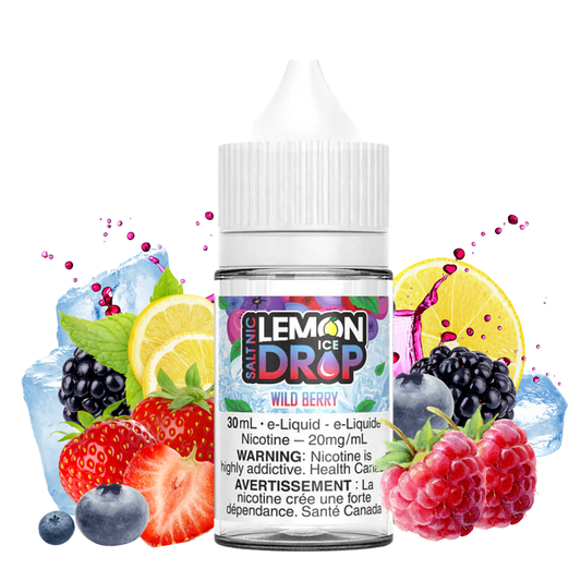 STLTH SALT NIC LEMON DROP ICE WILD BERRY