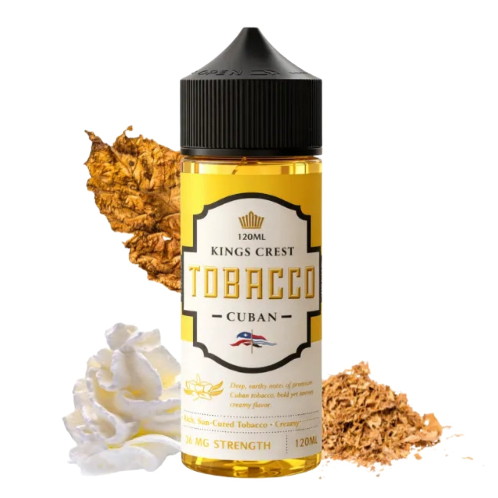 KINGS CREST TOBACCO CUBAN 120ML