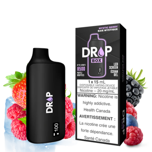 DROP BOX 8500 PUFFS MYSTIC BERRY
