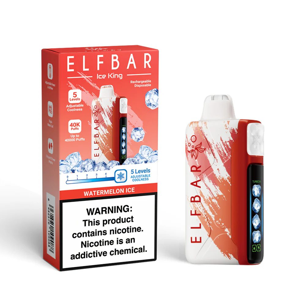 ELFBAR ICE KING 40K – WATERMELON ICE | VAPE DESECHABLE