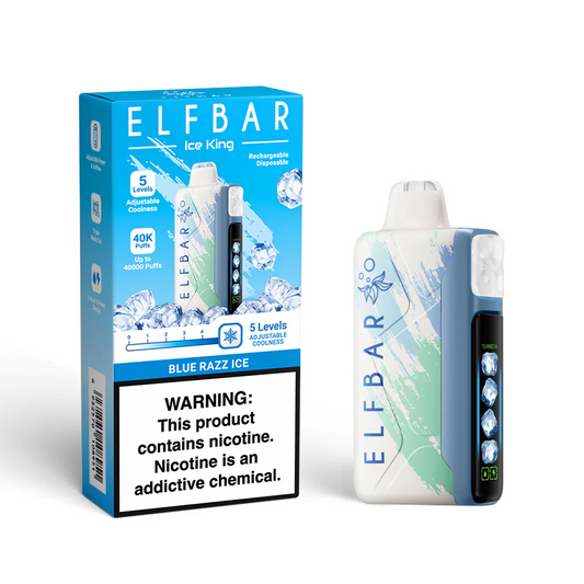 ELFBAR ICE KING 40K - BLUE RAZZ ICE | VAPE DESECHABLE
