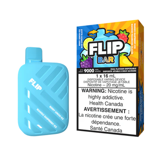 STLTH FLIP BAR 9K | BERRY LEMON ICE AND MANGO RASPBERRY ICE