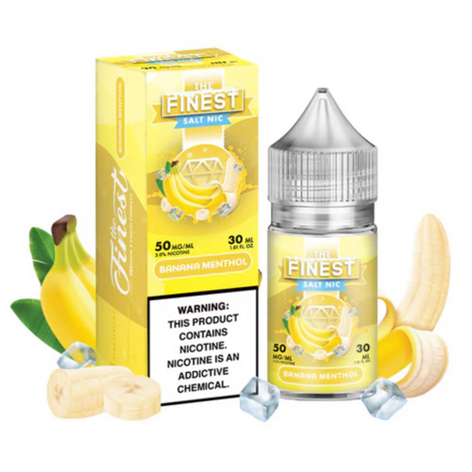 FINEST SALT BANANA MENTHOL