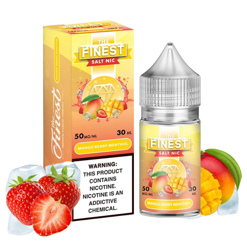 THE FINEST SALT NIC MANGO BERRY MENTHOL
