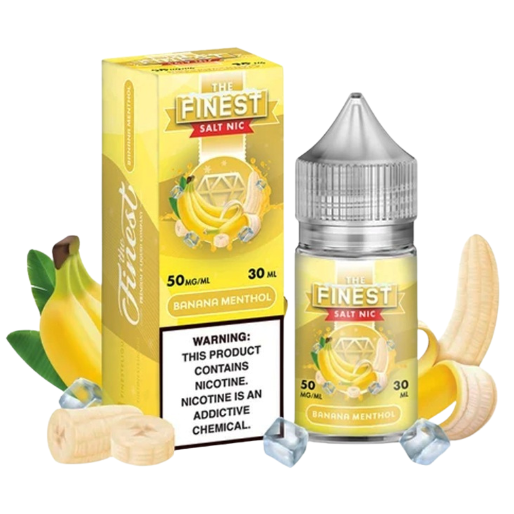 THE FINEST BANANA MENTHOL SALT NIC