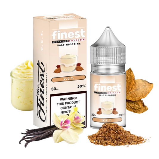 THE FINEST SALT VANILLA CUSTARD TOBACCO