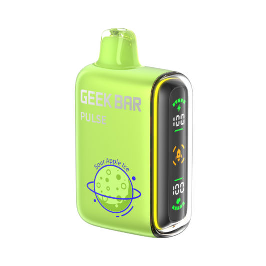 GEEK BAR PULSE 15000 PUFFS SOUR APPLE ICE