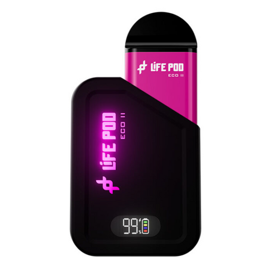 LIFE POD ECO II KIT 10K GRAPE HONEY ICE | VAPE DESECHABLE
